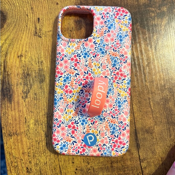 Loopy Case Red and Pink Protective Phone Case - Picture 1 of 2
